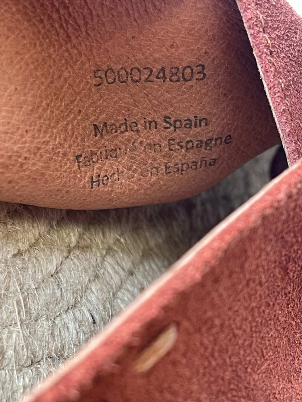 Free People Tuscan Suede Crossover Espadrille Slide Sandals - Rust